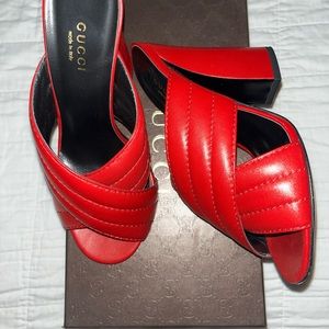 Gucci Red heels size 37